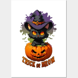 Trick or Meow Posters and Art